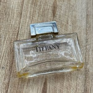 Tiffany & Co Mini Perfume Bottle Empty Crystal Glass Vintage Style